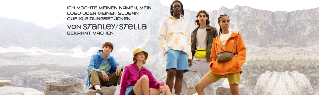 Die Produkte von Stanley-Stella sind perfekt fuer die Veredelung geeignet jetzt Byselini Endecken